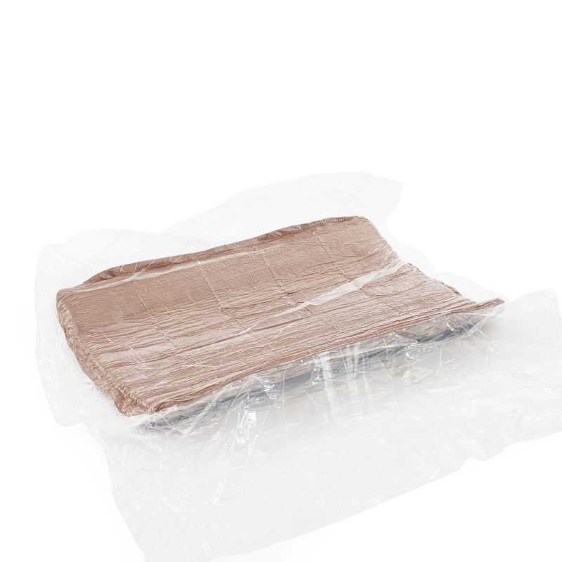 Ensemble banquette et chauffeuse JANIS modulable 3 places tissu chenille terracotta