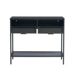 Console PANTONE métal anthracite 100cm