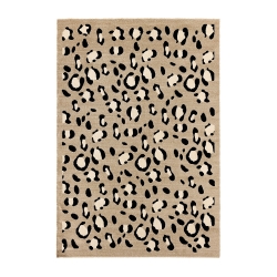 Tapis SAVA beige effet léopard 120x160 cm