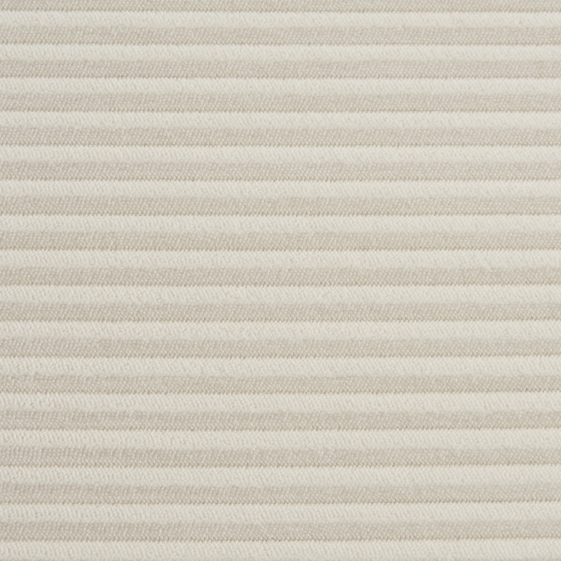 Canapé d'angle DANILO convertible velours côtelé beige 4 places