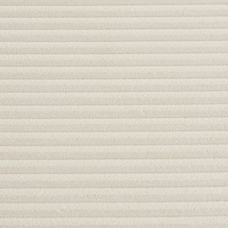 Canapé d'angle ZOLA convertible et réversible velours côtelé beige