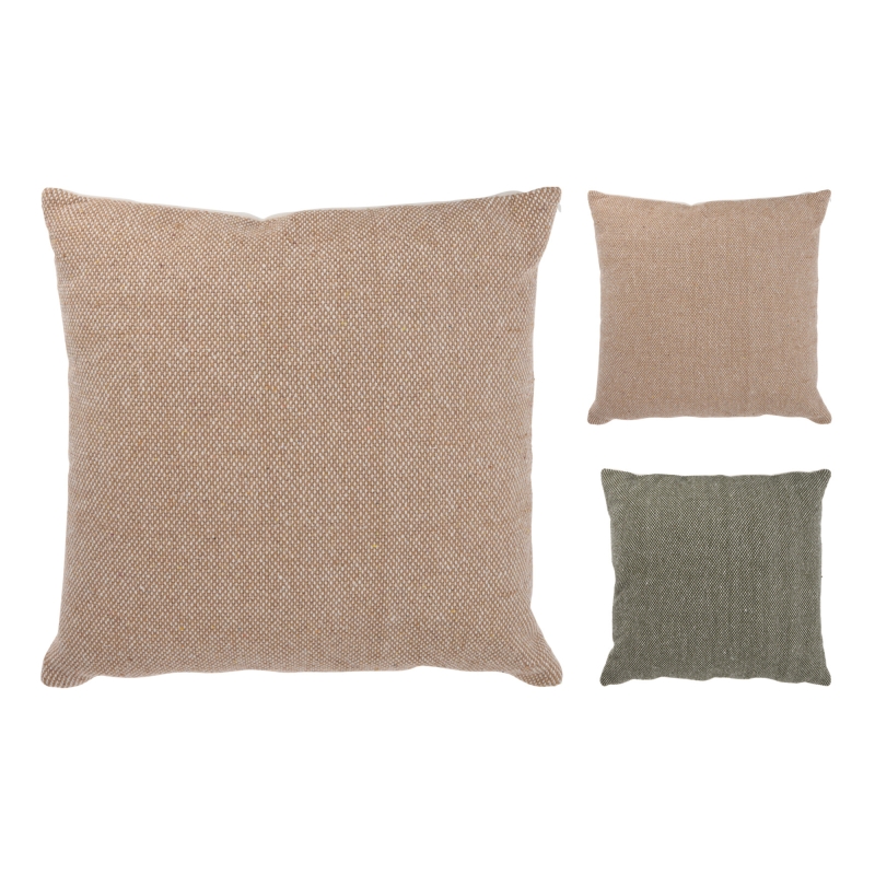 Lot de 2 coussins carré TOW 45x45cm en coton