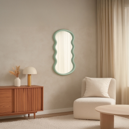 Miroir mural ODY 55x30cm couleur bleu