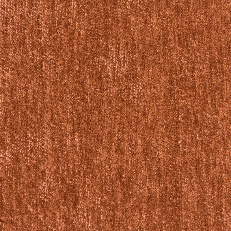 Canapé droit convertible OPALINE 3 places tissu terracotta