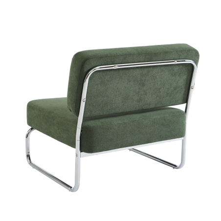 Fauteuil JACK tissu vert