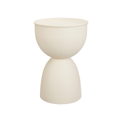 Table d'appoint LIM en zinc crème