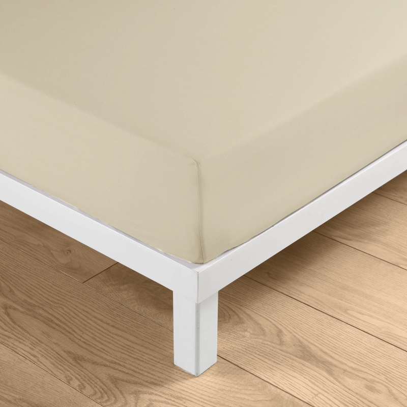 Drap Housse KITO ivoire 160x200 cm