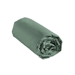 Parure de couette KITO sauge 240x220 cm (3 pièces)