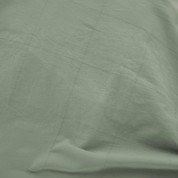 Parure de couette KITO sauge 240x220 cm (3 pièces)