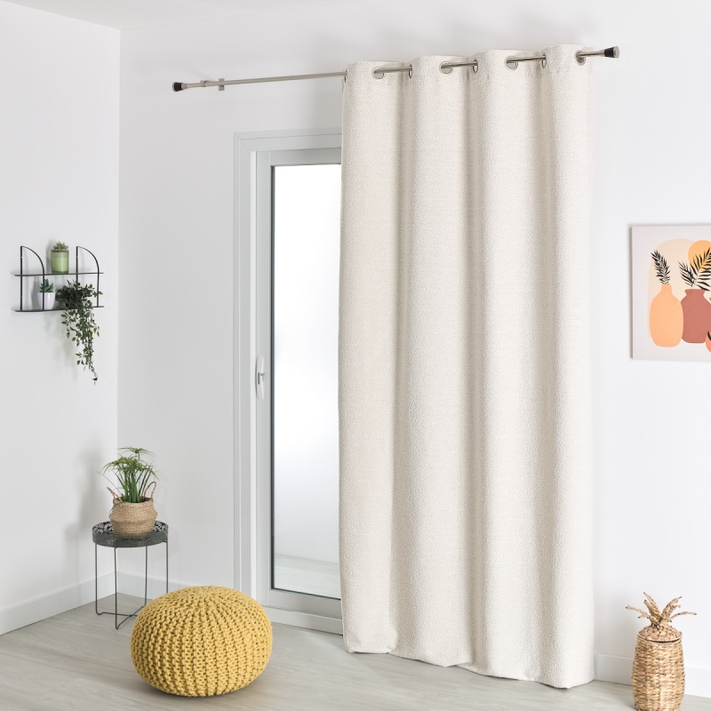 Rideau FLUB écru 140x260cm