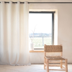 Rideau MOWD écru 140x260cm