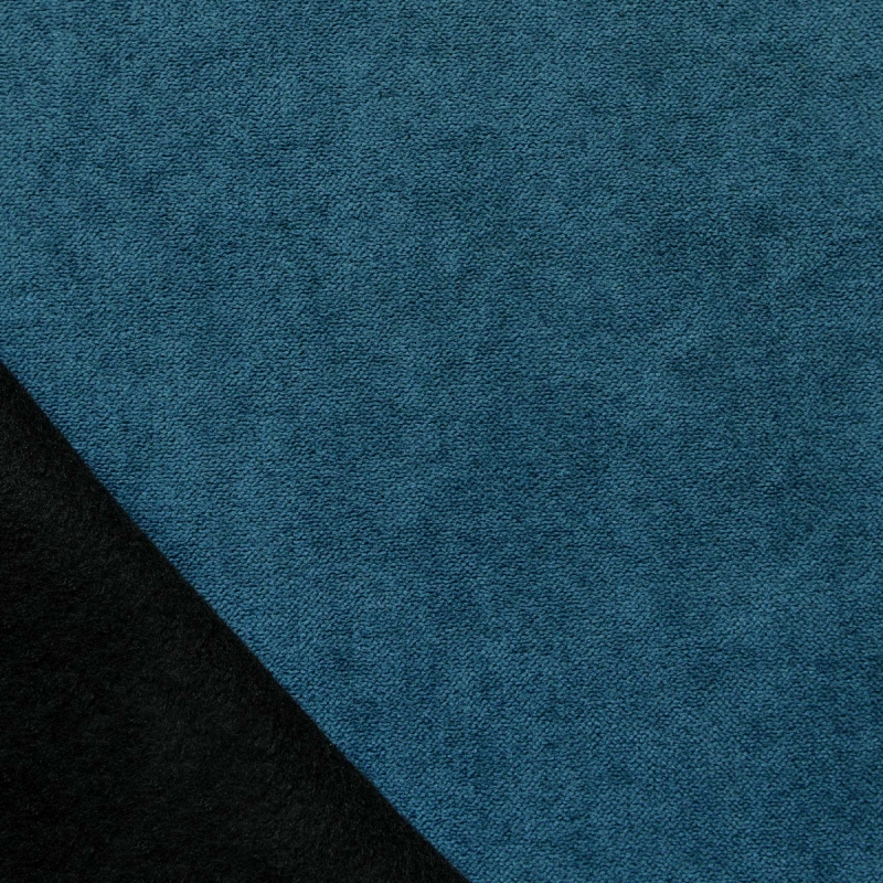 Rideau TYKA isolant, phonique et occultant bleu paon 140x260cm