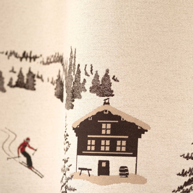 Rideau AGNE beige 140x260cm