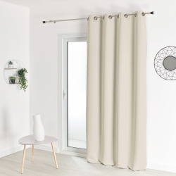 Rideau non feu FUZE écru 140x180cm