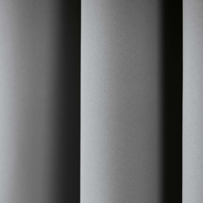 Rideau non feu FUZE gris minéral 140x180cm