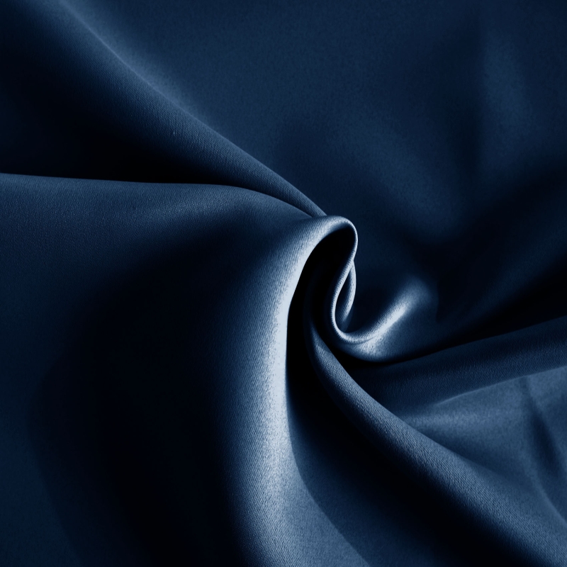 Rideau non feu FUZE bleu encre 140x260cm