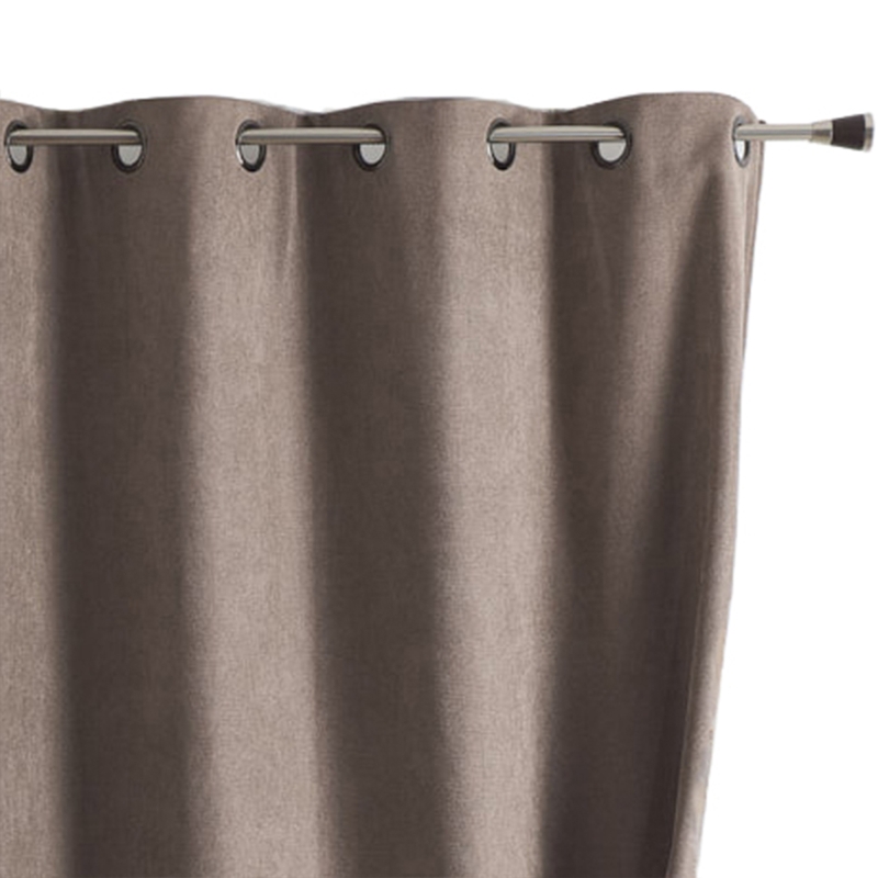 Rideau TYKA isolant, phonique et occultant coloris lin 140x180cm