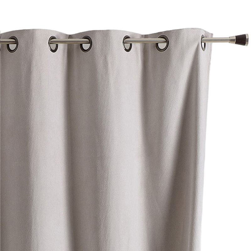 Rideau TYKA isolant, phonique et occultant coloris naturel 140x180cm