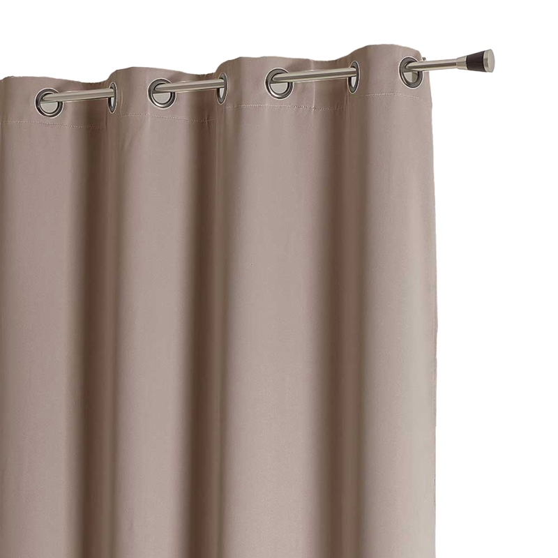 Rideau non feu FUZE coloris lin 140x180cm