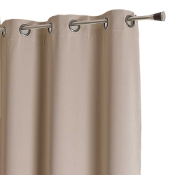 Rideau non feu FUZE beige 140x260cm