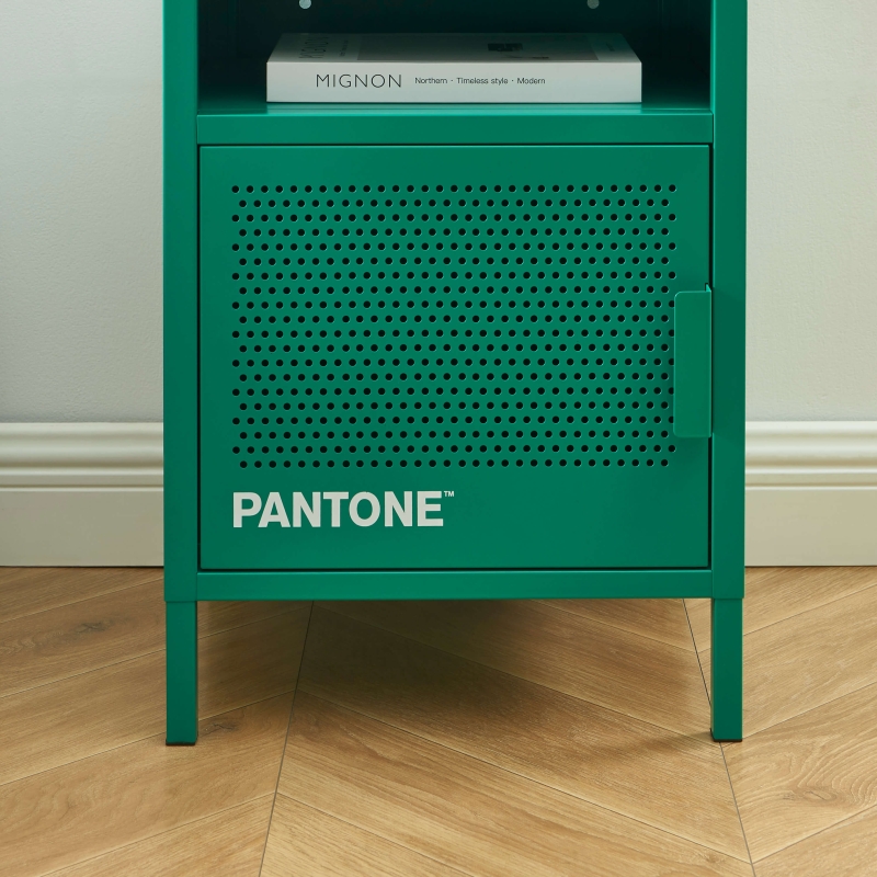 Table de chevet PANTONE métal émeraude