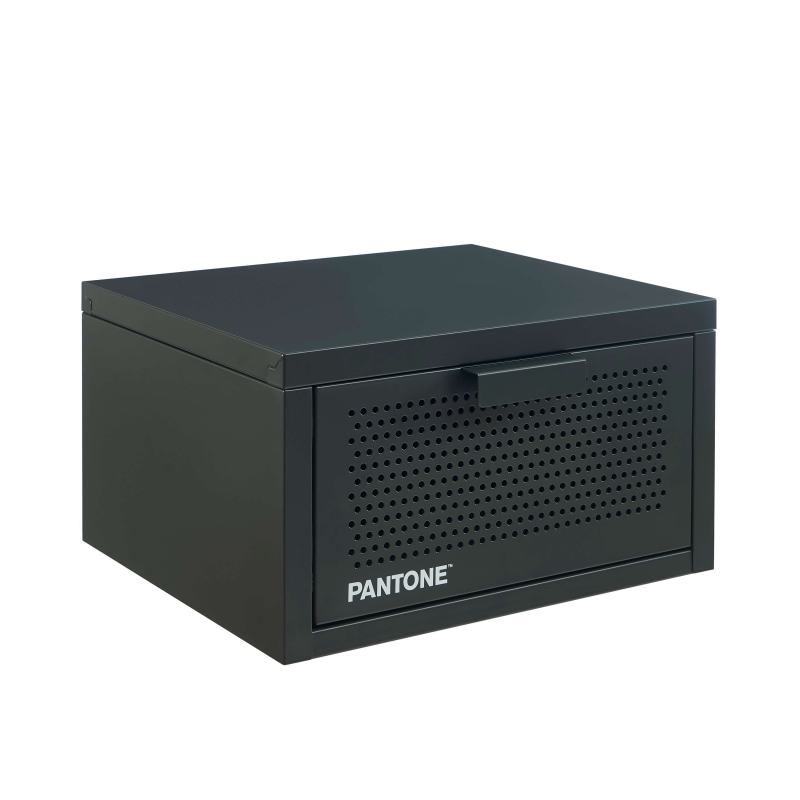 Table de chevet murale PANTONE métal anthracite 40cm