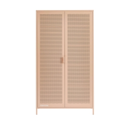 Armoire PANTONE métal rose blush 2 portes