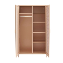 Armoire PANTONE métal rose blush 2 portes