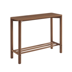 Console LYA effet noyer 100cm