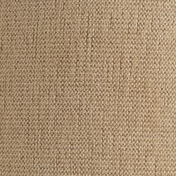 Chaise LUISA tissu chenille ocre et pieds métal noir