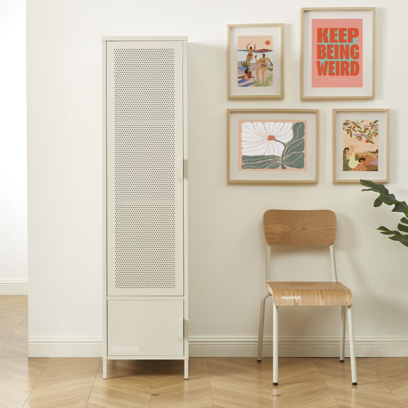 Vestiaire PANTONEmétal beige sable h180cm