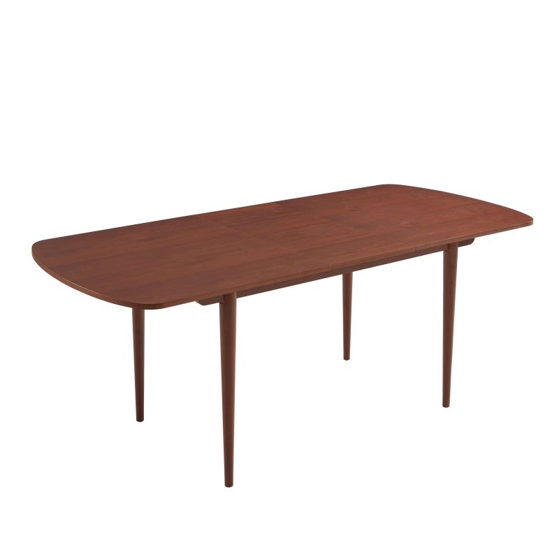 Table extensible LEON noyer 160 à 200cm