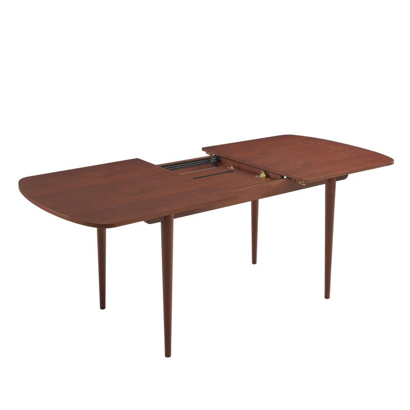 Table extensible LEON noyer 160 à 200cm