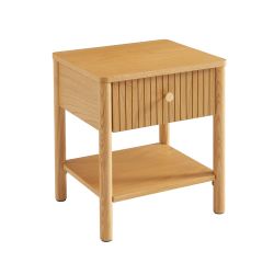 Table de chevet CLEO placage chêne