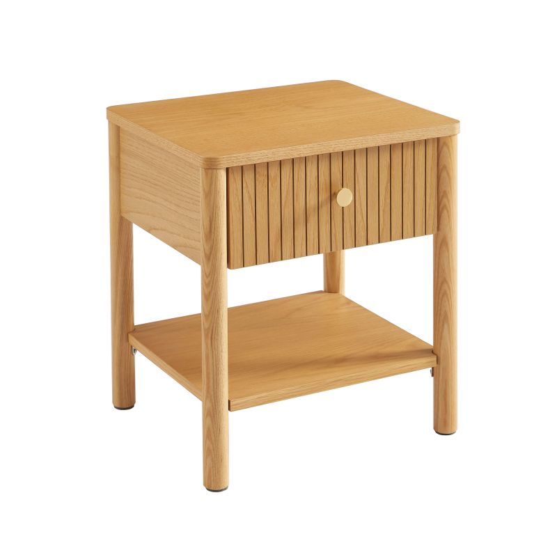 Table de chevet CLEO placage chêne