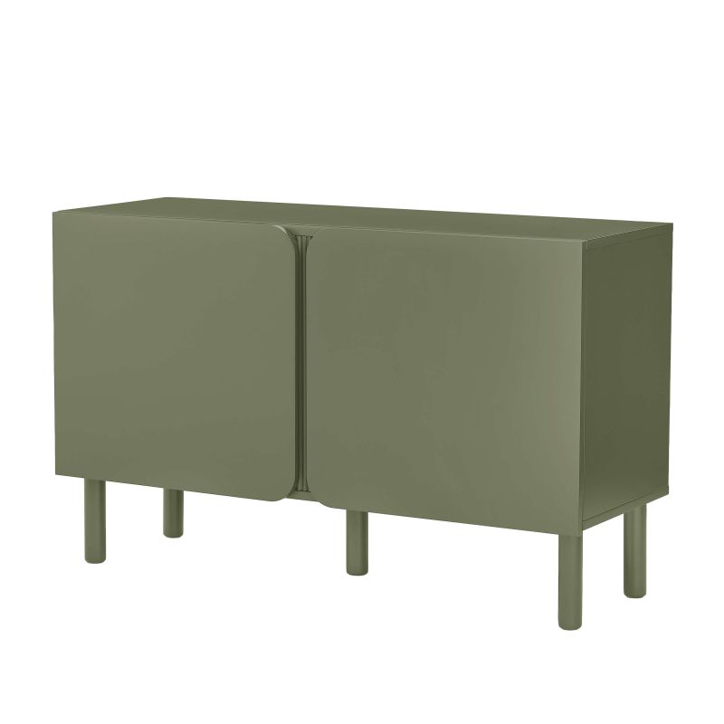 Buffet BRAGA vert 2 portes 120cm