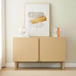 Buffet BRAGA beige 2 portes 120cm