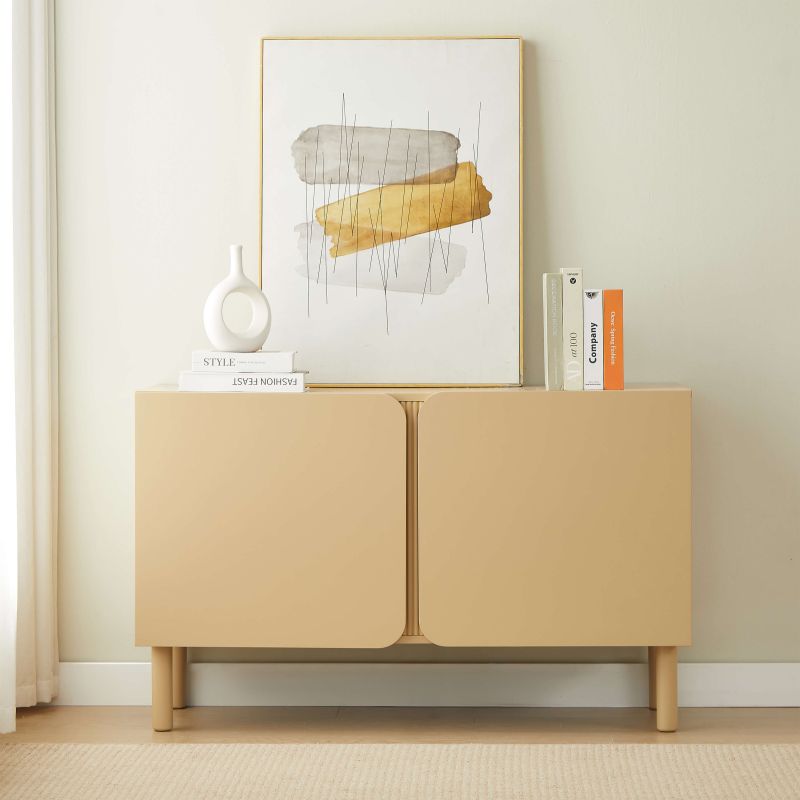 Buffet BRAGA beige 2 portes 120cm