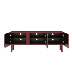 Meuble TV BRAGA terracotta 3 portes 150cm