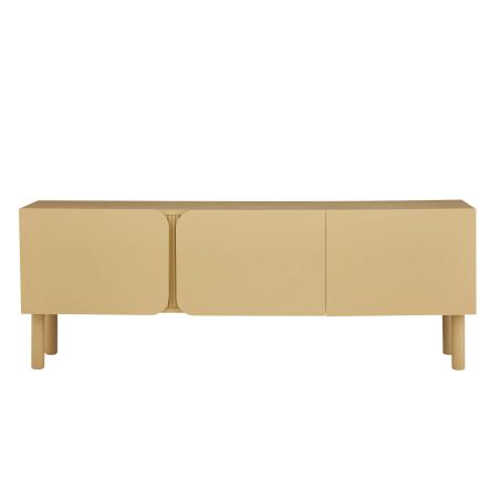 Meuble TV BRAGA beige 3 portes 150cm