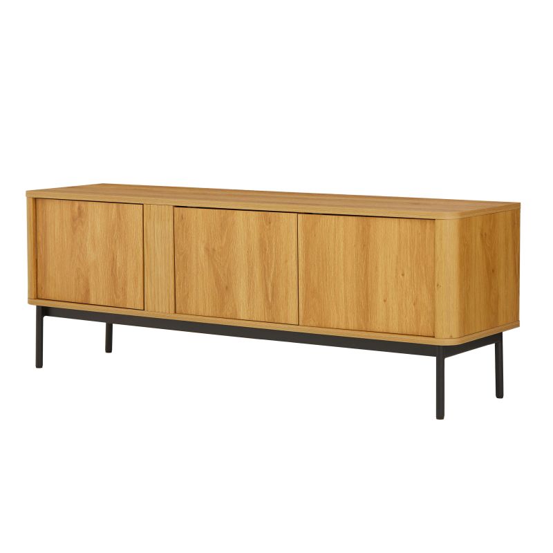 Meuble TV ICA effet chêne 150cm