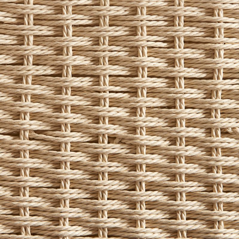 Lot de 2 tables de chevet GINKO placage chêne et corde