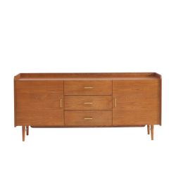 Buffet TWIGGY placage frêne 2 portes 180cm