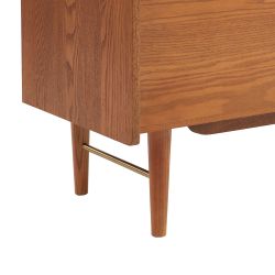 Buffet TWIGGY placage frêne 2 portes 180cm