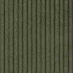 Canapé panoramique fixe NUNA 7 places chaise gauche velours côtelé vert