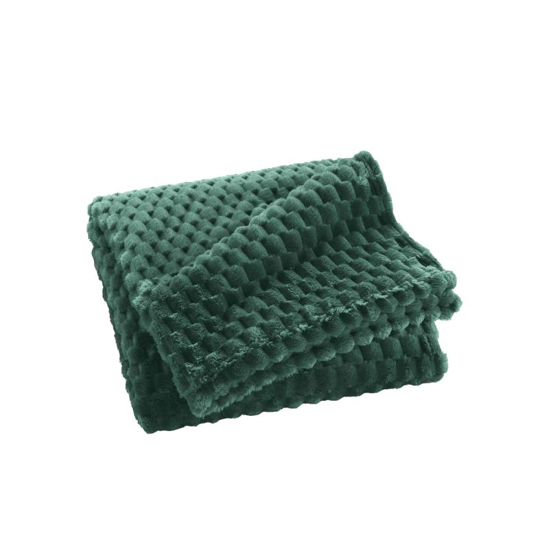 Plaid doux BOFY cèdre 125x150 cm