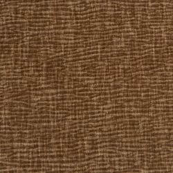 Canapé droit fixe NIKKI 3 places velours texturé marron