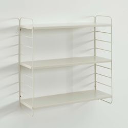 Etagère murale 3 niveaux PANTONE métal beige sable 60,5x20cm