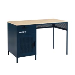 Bureau PANTONEmétal bleu nuit120cm