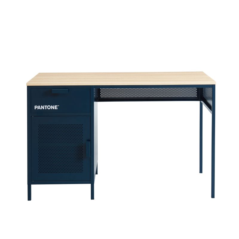 Bureau PANTONEmétal bleu nuit120cm